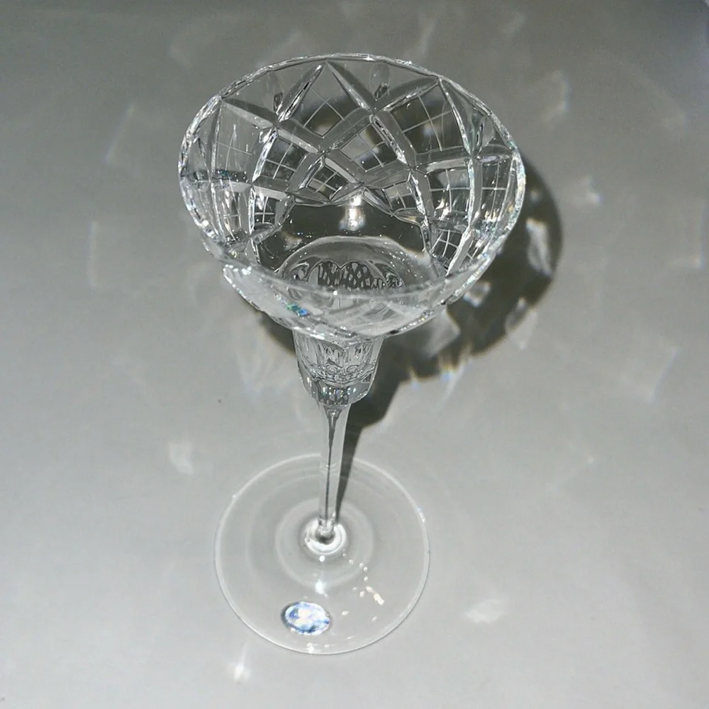 Two Regent Collection Candlestick Holders Full Lead Crystal Vintage Handmade - Picture 8 of 17